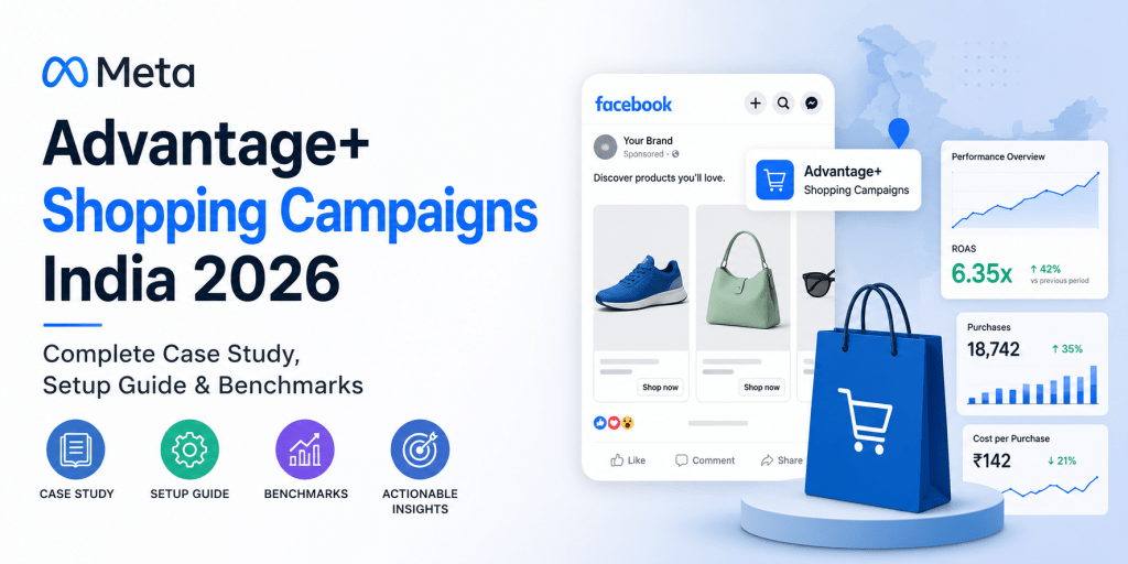 Meta Advantage+ Shopping Campaigns India 2026 — Complete Case Study, Setup Guide & Benchmarks