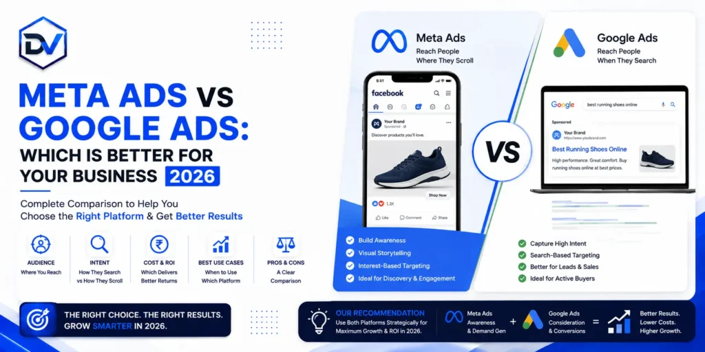 Meta Ads vs Google Ads Which Is Better for Your Business 2026