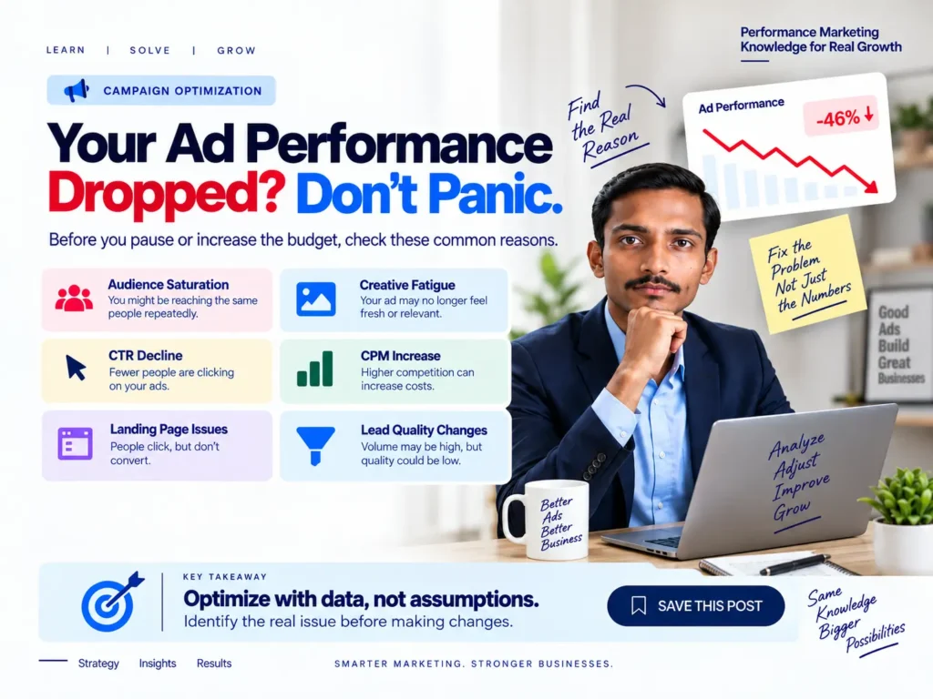 Your Meta Ads Performance Dropped 6 Reasons You Should Check First